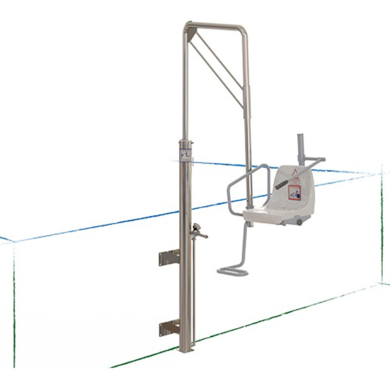 Características del Elevador para Piscina Metalu Torvisca Características del Elevador para Piscina Metalu Torvisca